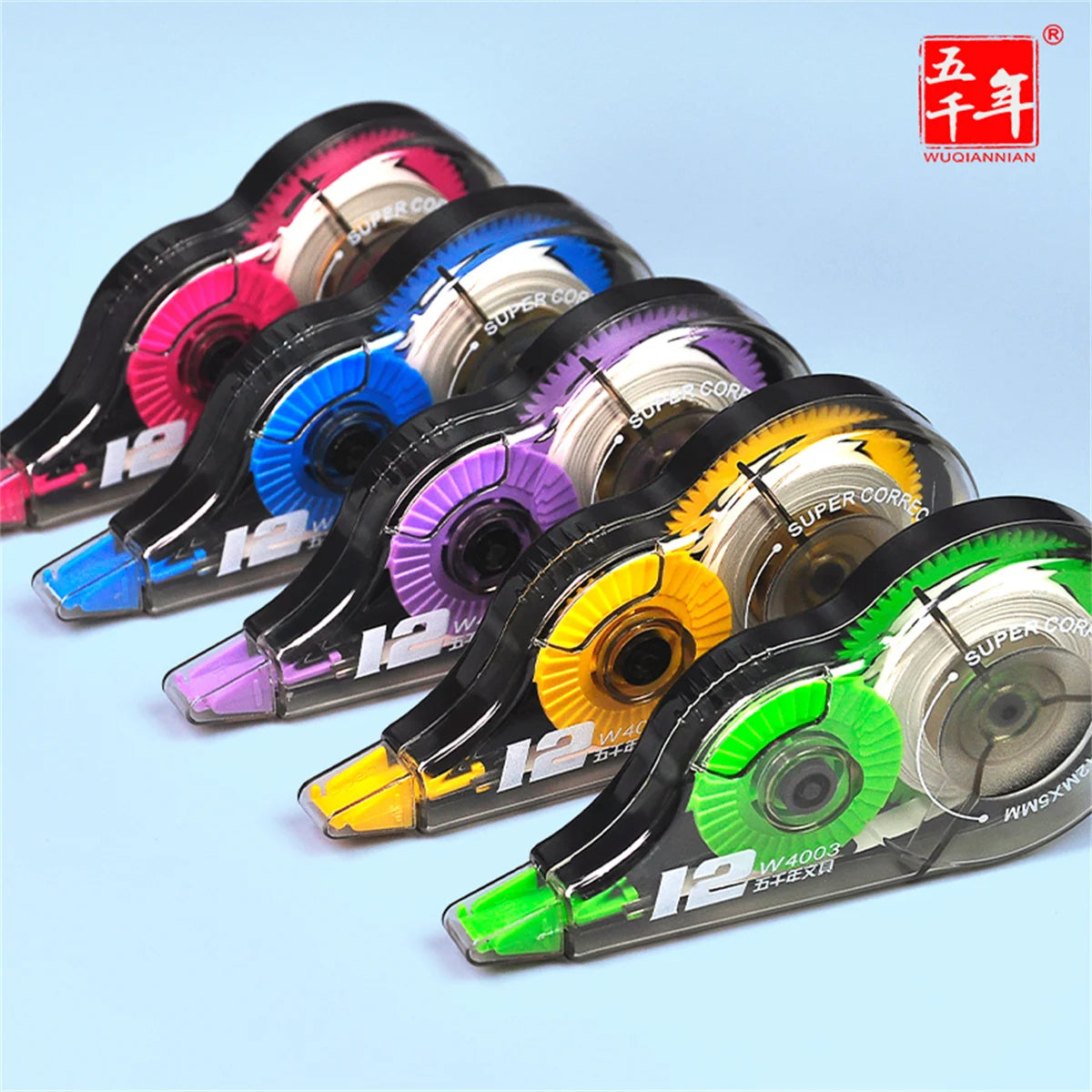 3/6Pcs Large Capacity Affordable Packaging-Smooth and Comfortable Repair Tape-Stationery Supplies for Students School and Office