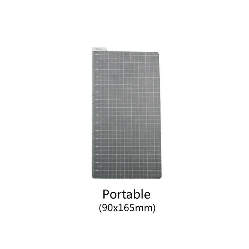A5 A6 Writing Mat Board Based Plate Ruler for Midori Hobo Notebook Journal Planner School Office Supplies Stationery Wholesale