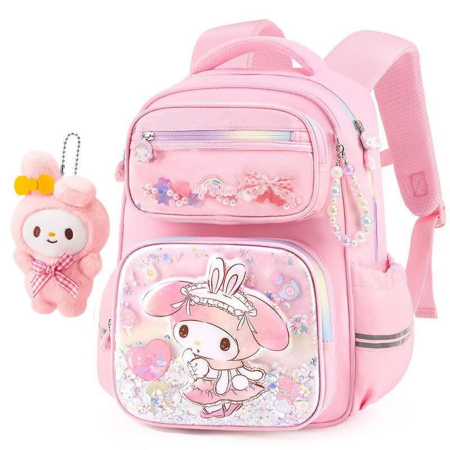 Student Kuromi School Bag Grade 1-3-6 New My Melody Backpack Spine Protector Burden Reduction Cute Cinnamoroll School Supplies