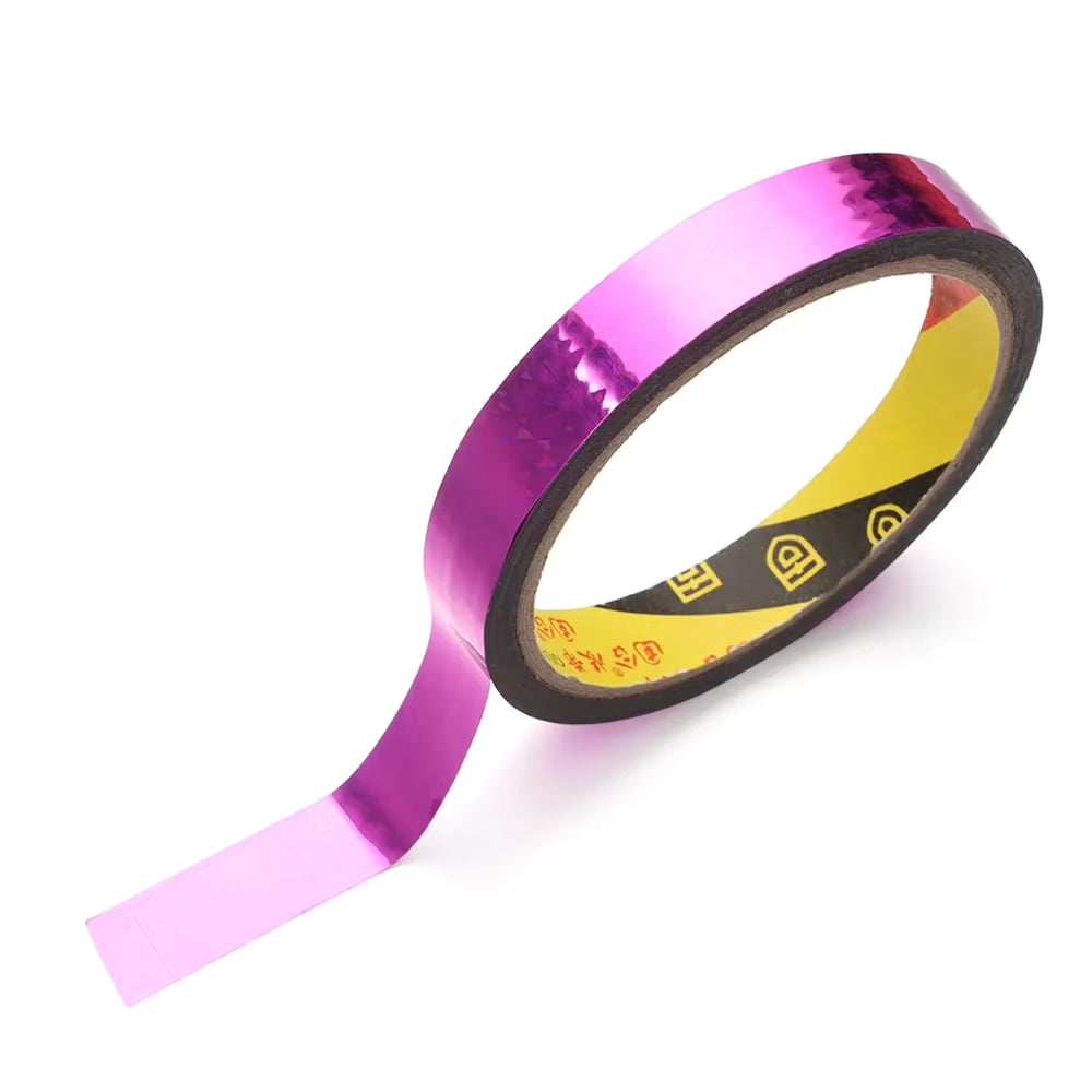 1 Roll 30M Stickers Office Tapes DIY Colorful Laser Tape Decorative Sticky Stationery Adhesive Sticker Kids Scrapbooking Tools