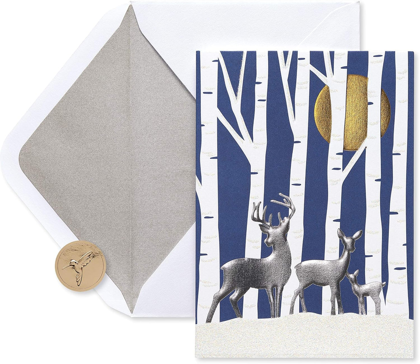 Holiday Cards Boxed with Envelopes, Thinking of You with Warmest Wishes, Deer (12-Count)