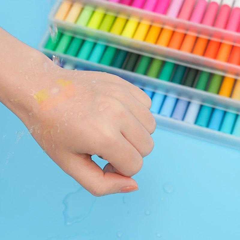 Marker Pen Set 24-100 Color Markers Manga Art Aupplies School Stationery Aesthetic Stationery Supplies