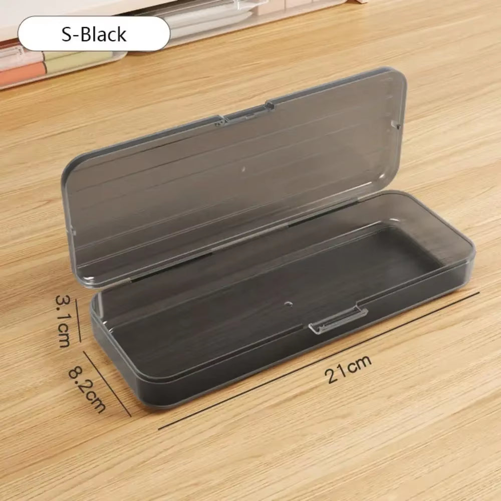 Large Capacity Transparent Stationery Case Pencil Storage Colour Pencil Storage Children'S Crayon Painting Sketching Pencil Bag
