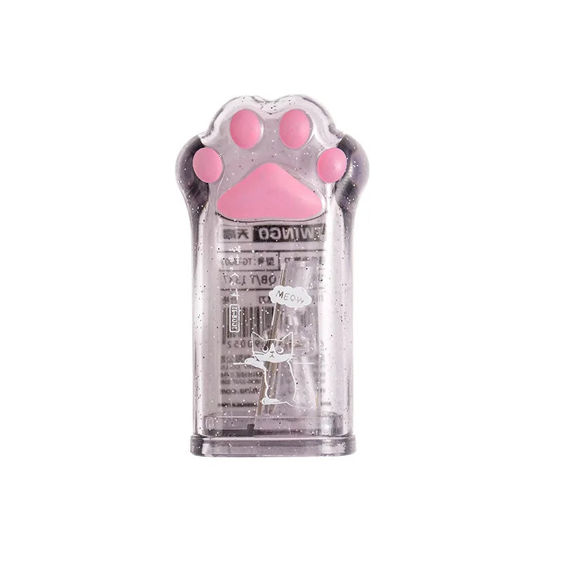 Kawaii Cat Paw Shaped Pencil Sharpener Stationery Kids Gift Cute School Supplies Korean Stationery