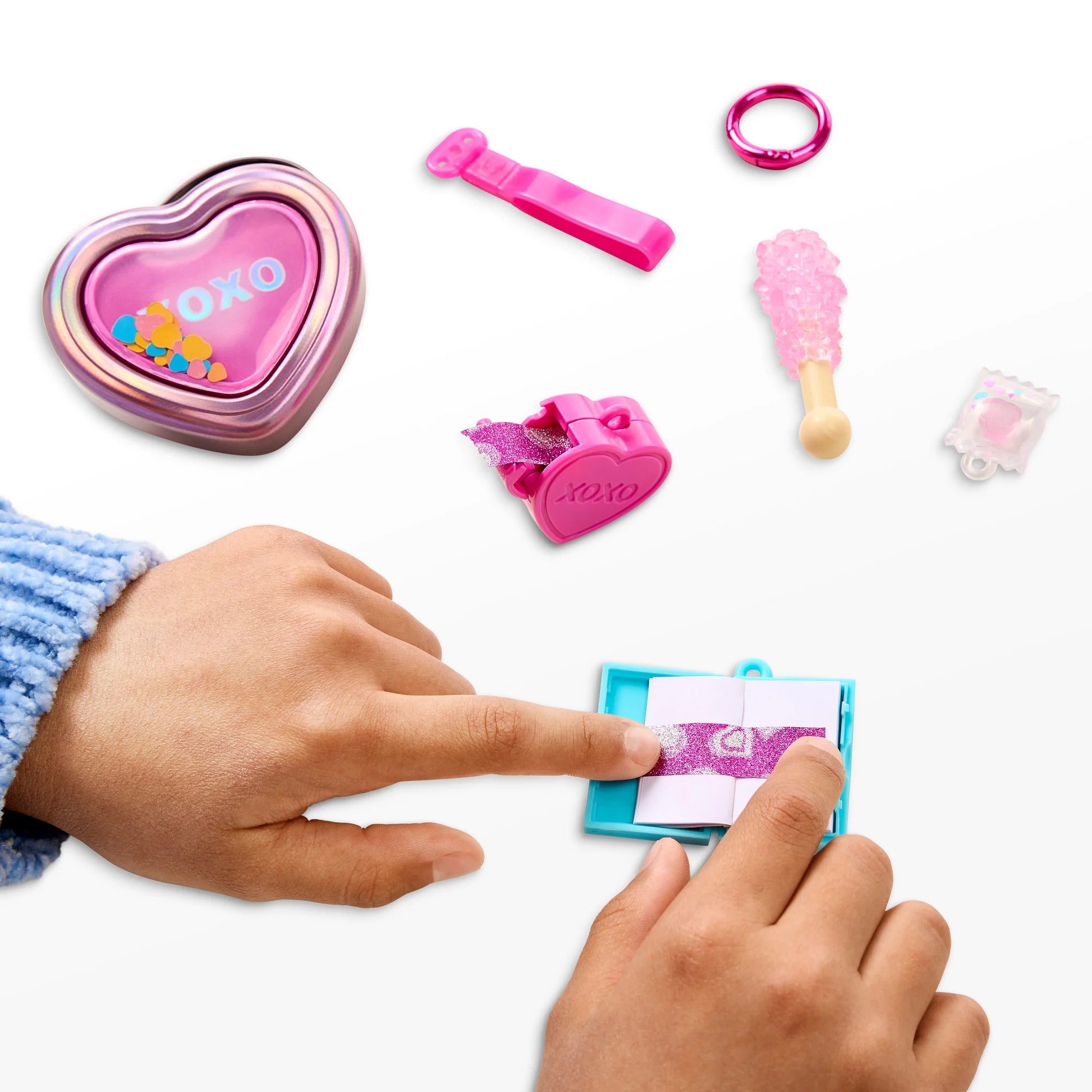 Tiny Tins, Real Metal Tins with 4 Adorable Charms, Ages 5+