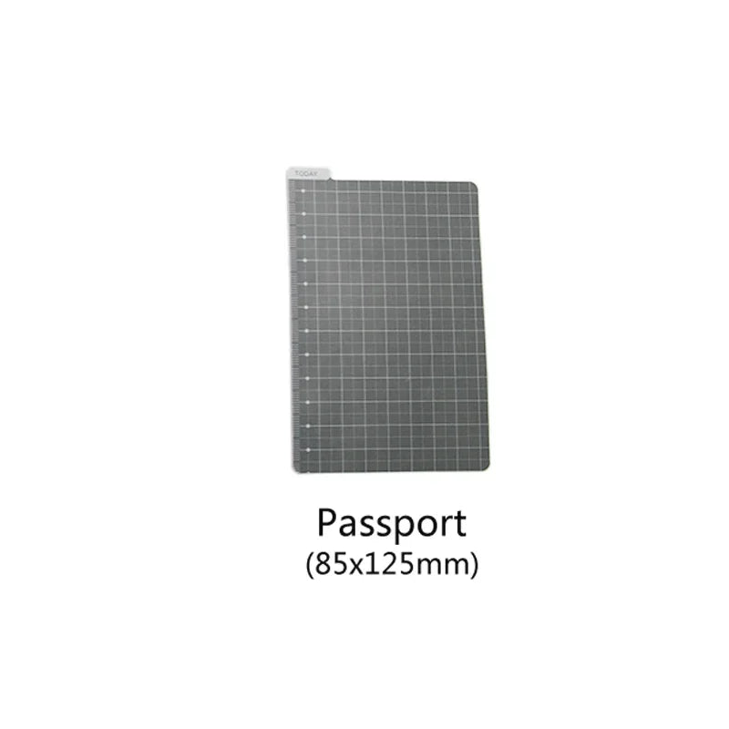 A5 A6 Writing Mat Board Based Plate Ruler for Midori Hobo Notebook Journal Planner School Office Supplies Stationery Wholesale