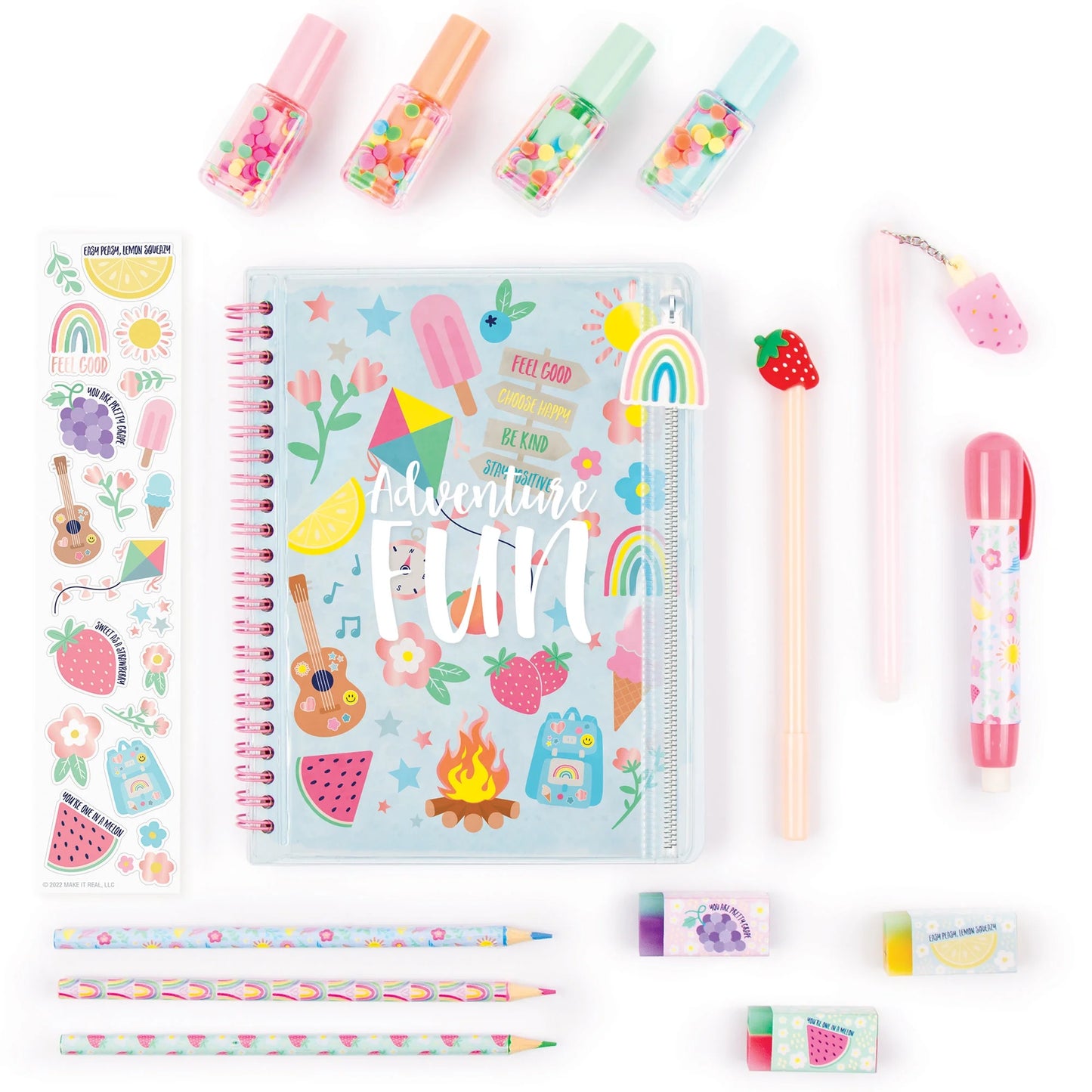 Adventure Fun Stationery Set Art Kit, 15 Pieces