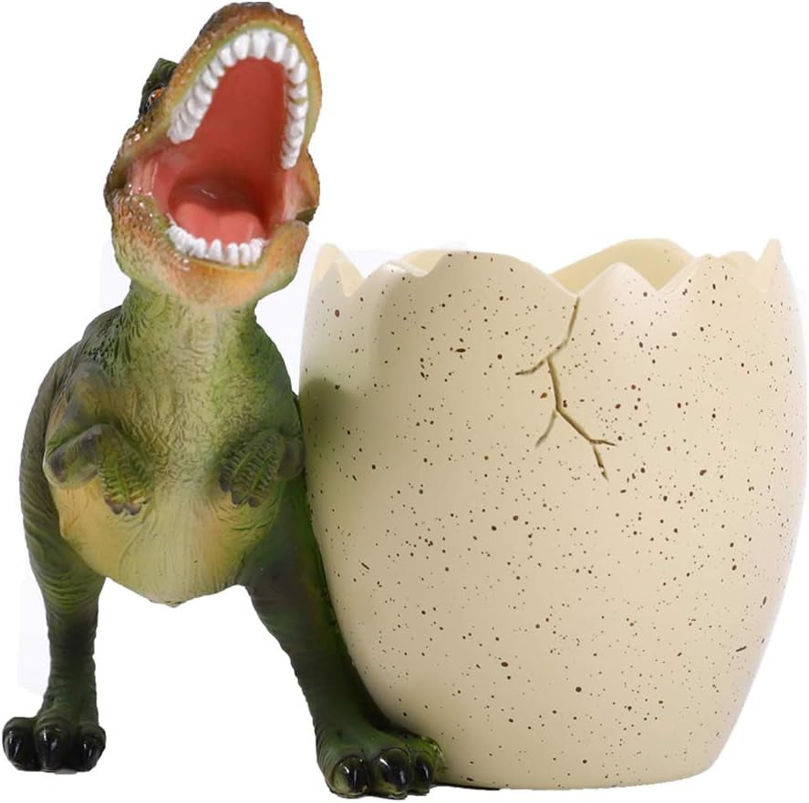 Dinosaur Pencil Holder Pen Cup Desk Organizer Tyrannosaurus Rex