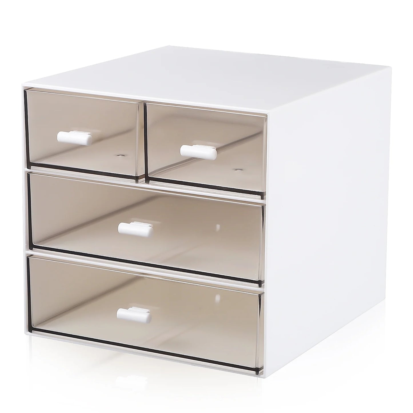 1Pcs Multi-Functional Desktop Organizer ABS Material for Desk Accessories 6.48X6.01X5.70In