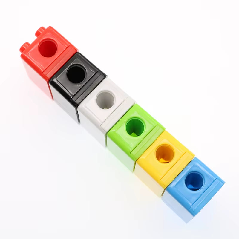 5-50Pcs Building Blocks Pencil Sharpener Cartoon Plastic Children'S Office and School Supplies Student Stationery Random Supply