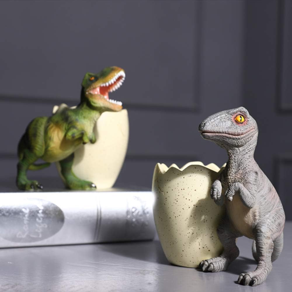 Dinosaur Pencil Holder Pen Cup Desk Organizer Tyrannosaurus Rex