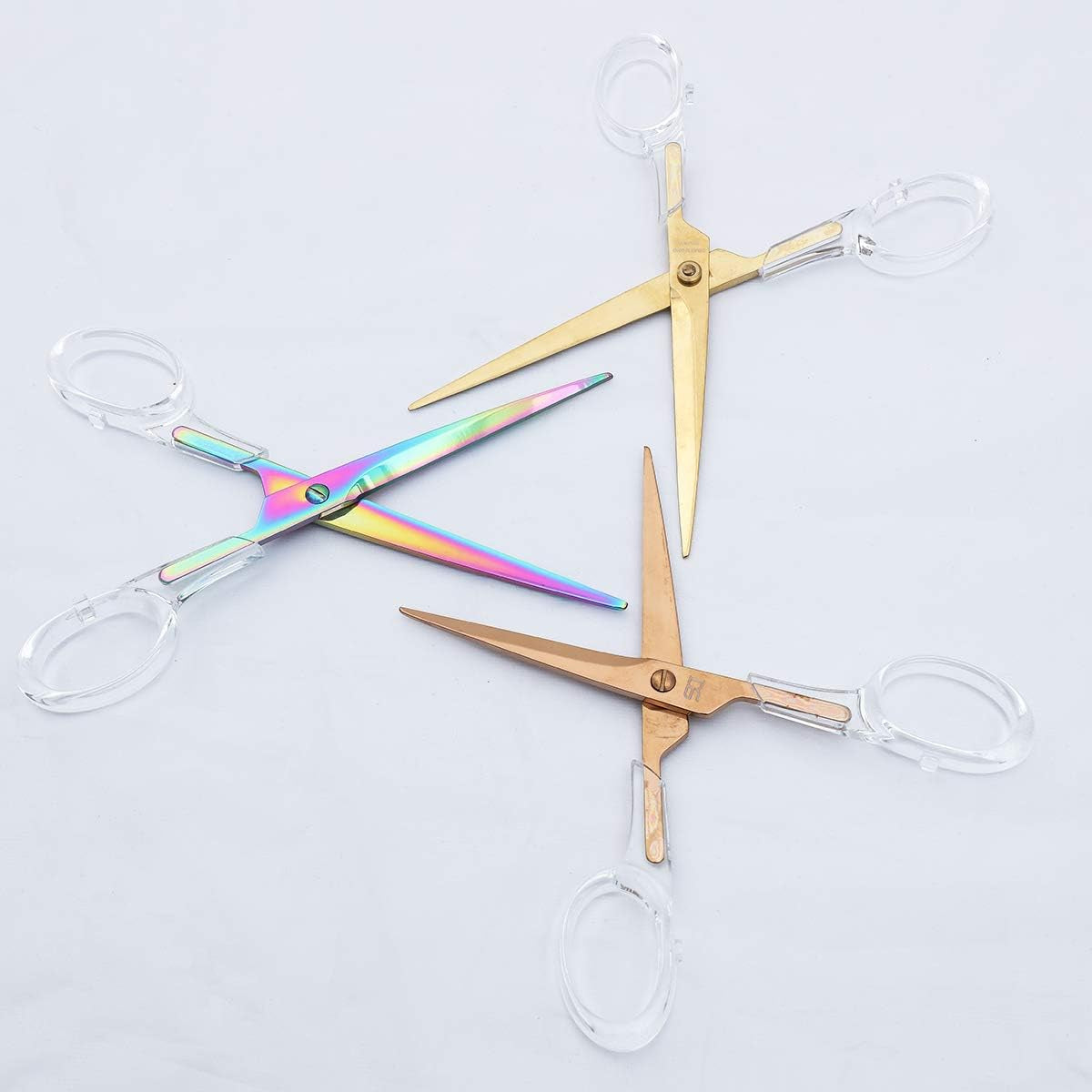 Acrylic Gold Craft Scissors (6.5") by  - All Gold Everything - Modern Office Desk Accessories