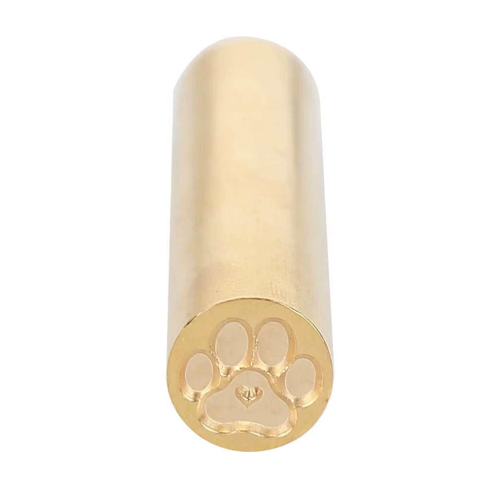 Cylindrical Retro Sealing Wax Brass Custom Supply Stamp Seal Wax Envelope Supply DIY Handmade Hobby Initial Stamp Chapter