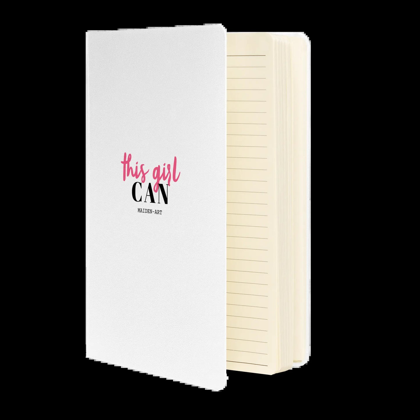 This Girl Can Hardcover Bound Notebook - Journalbook - Stationery