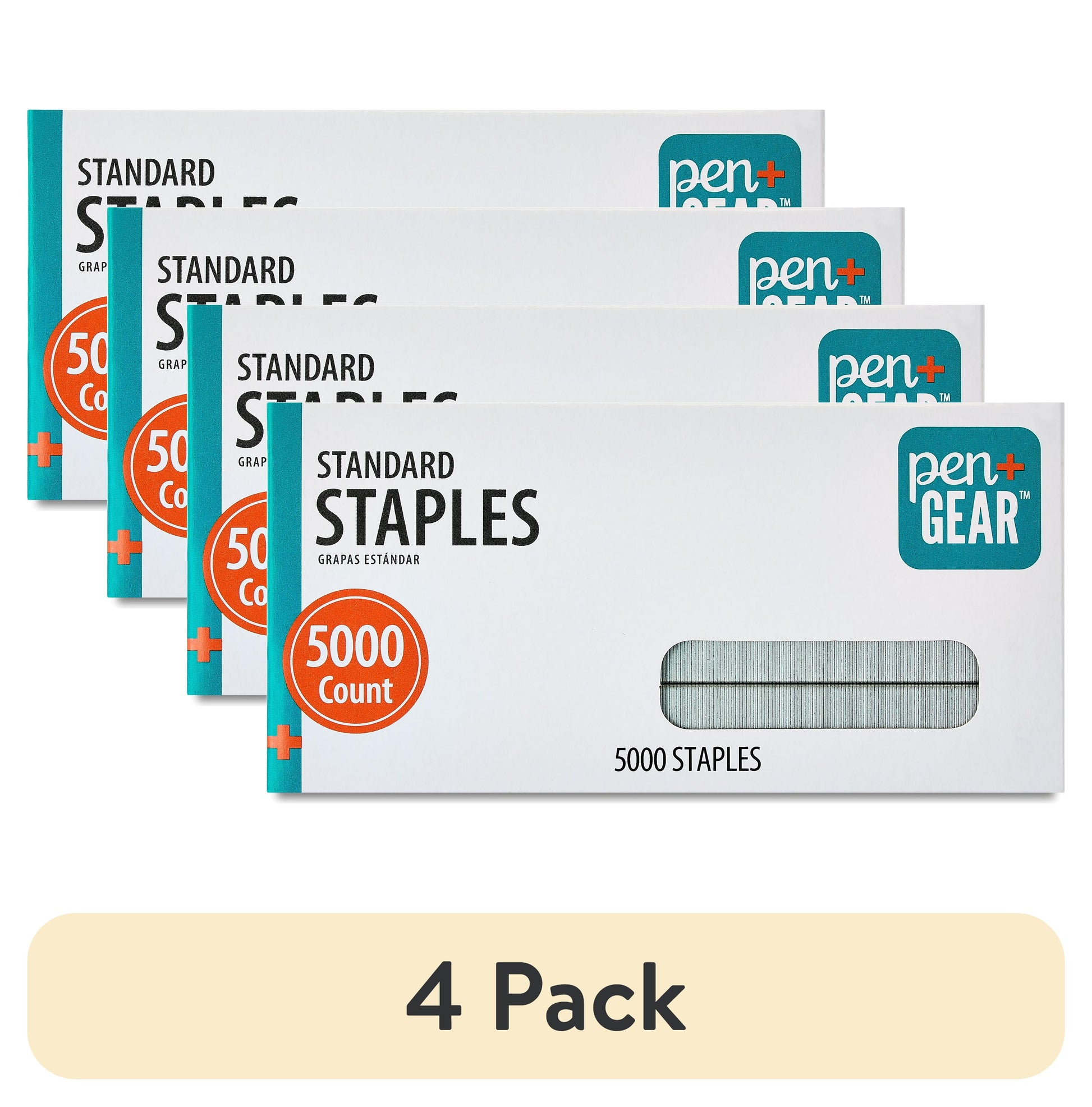 (4 Pack)  Standard Staples, 5000 Count