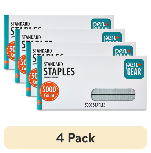 (4 Pack)  Standard Staples, 5000 Count