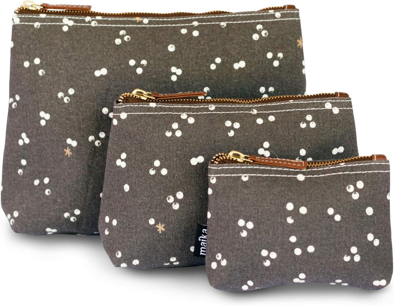Recycled Canvas Travel Pouch