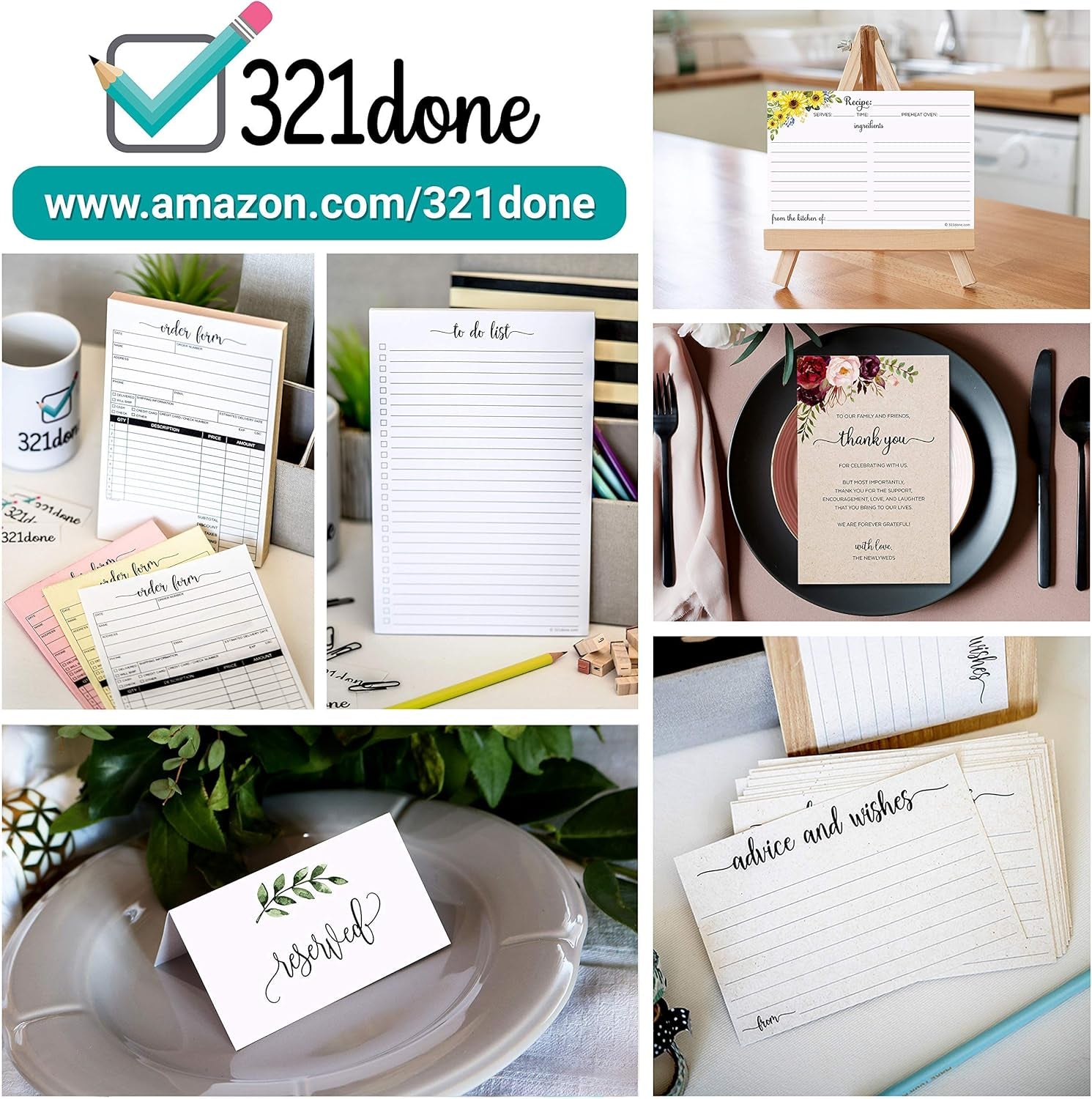 Simple White Blank Gift Certificates with Envelopes (Pack of 24) 4X9 Inches for Small Business, Holiday, Christmas Voucher, Spa, Salon - Minimalist Script - Made in USA