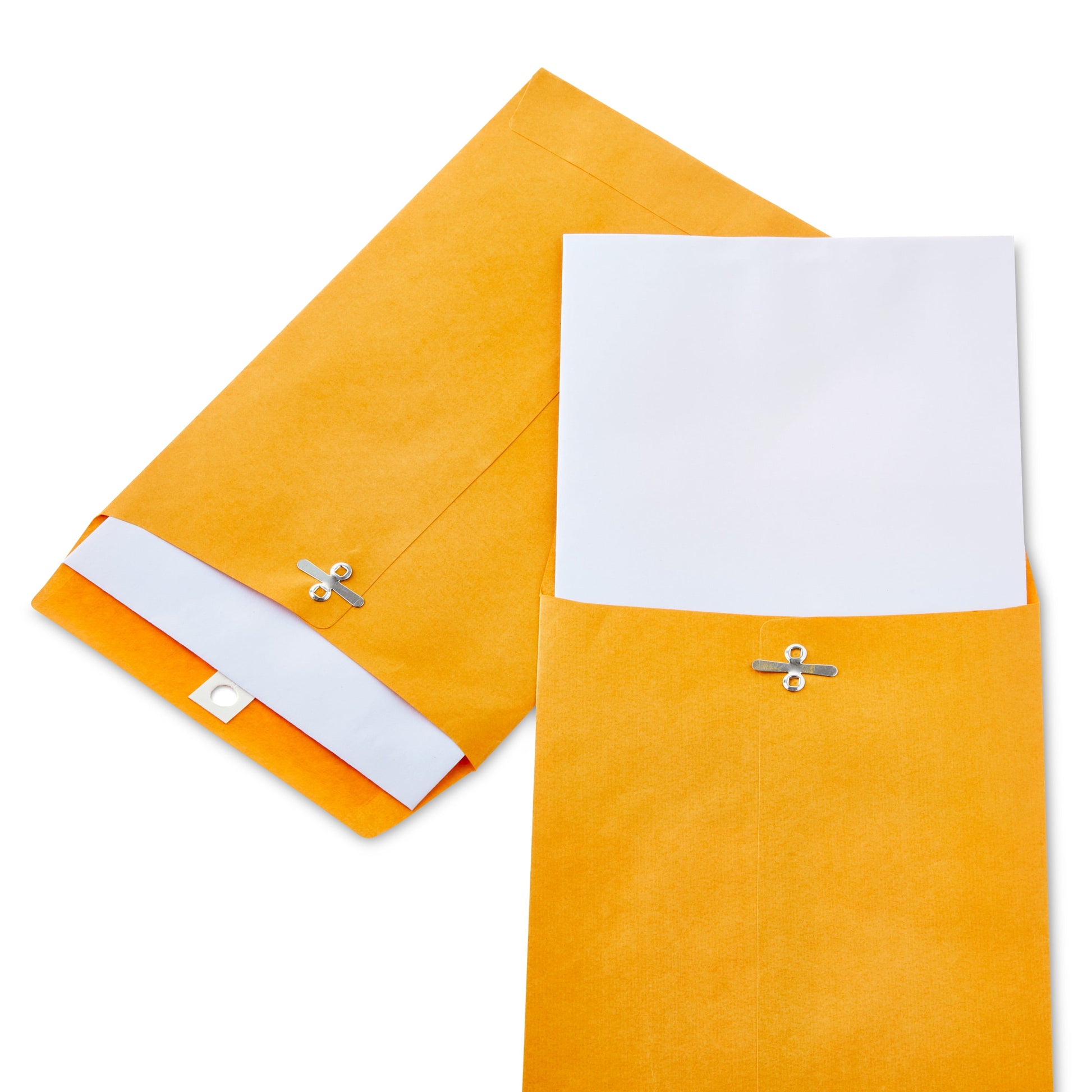 (6 Pack)  Kraft Clasp Envelopes, 6 in X 9 In, 6 Count