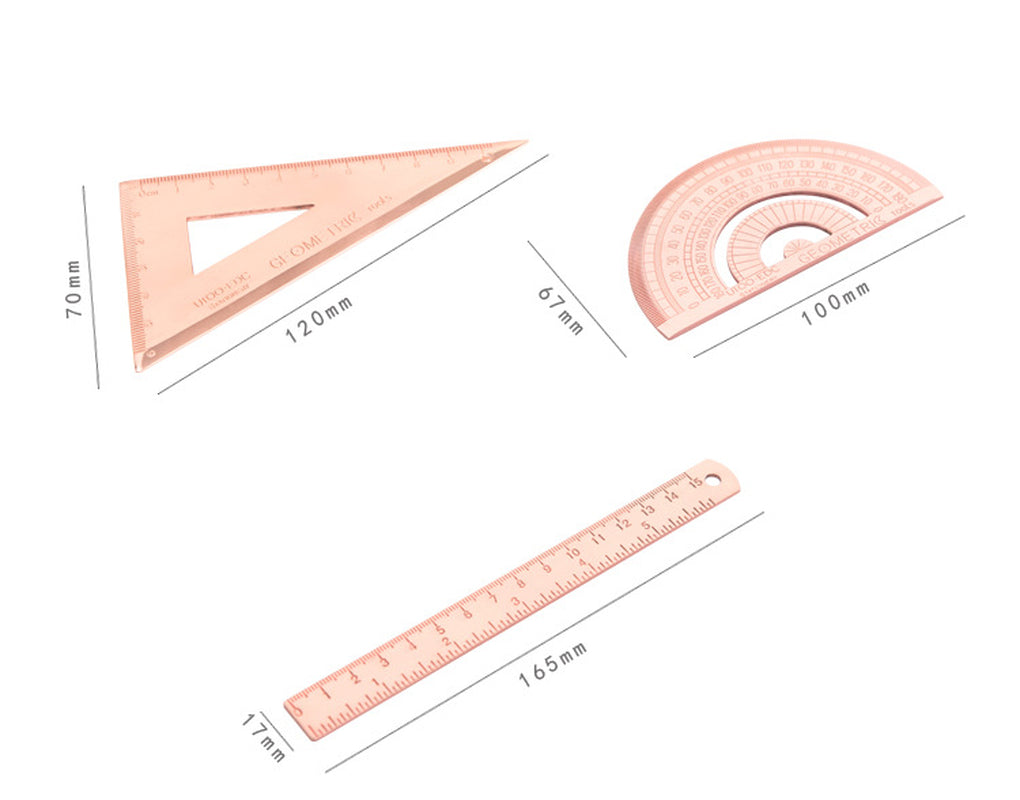 Office Stationery Ruler Set