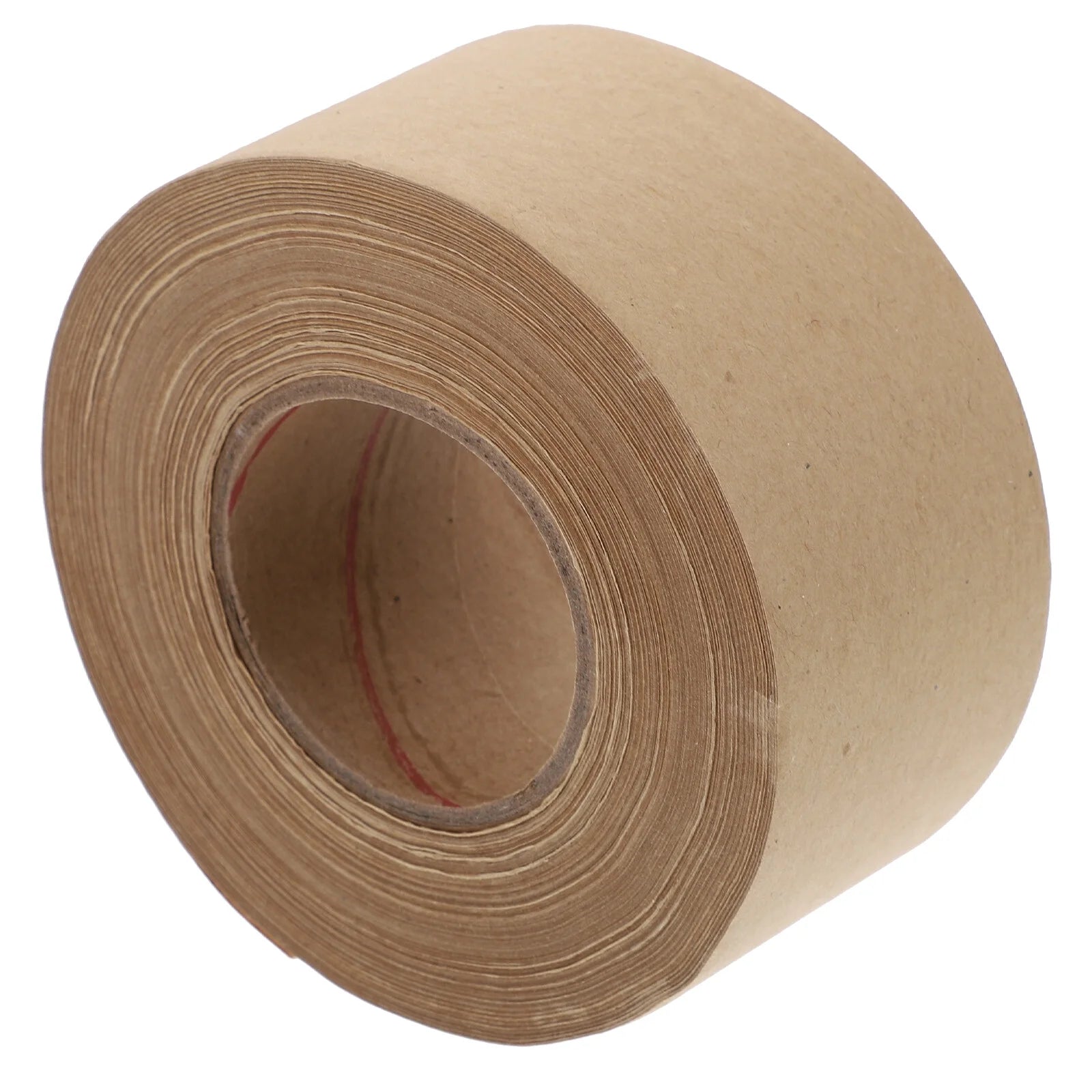 1Pc Water Activated Kraft Paper Packing Tape Practical Writable Sealing Tape