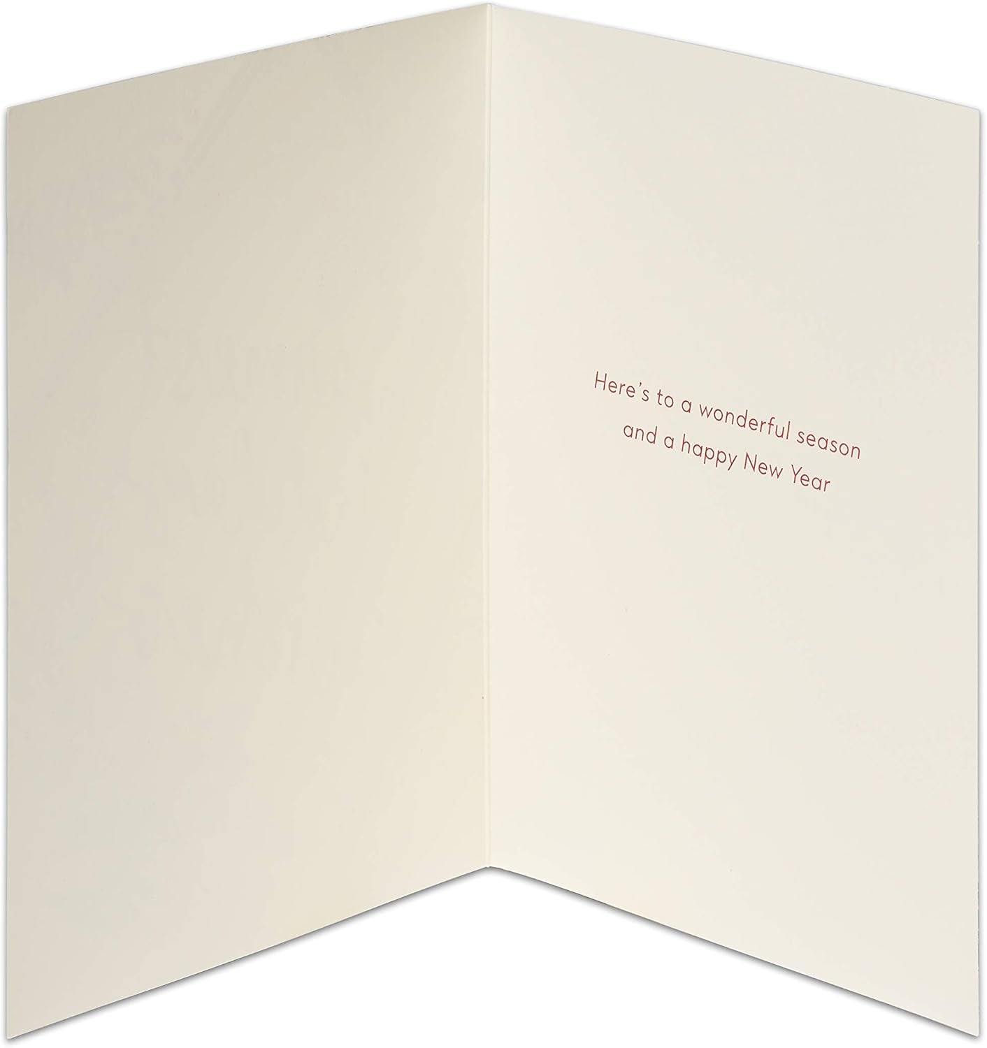 Holiday Cards Boxed with Envelopes, to a Wonderful Season, Warmest Holiday Wishes (14-Count)