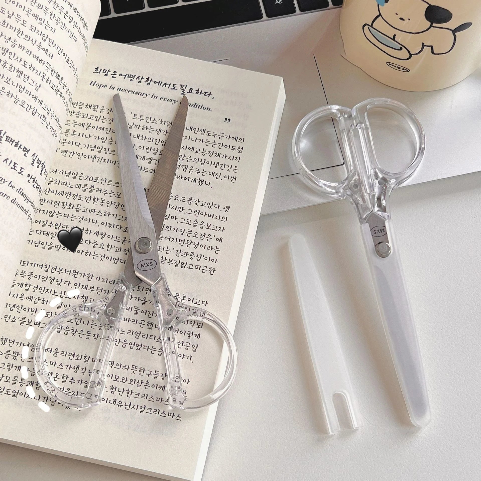 1PC Scissors Simple Kids Children Safety Students Scissors Kindergarten Office Stationery DIY Cut Paper Handmade Scrapbooking