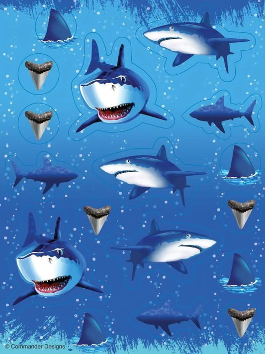 Shark Stickers - Party Supplies