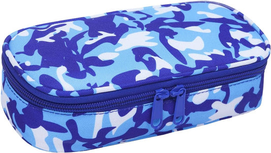 Pencil Case Box Bag School Pen Pouch for Little Girls Boys Toddler Kids Preschool Kindergarten Elementary (Camouflage)