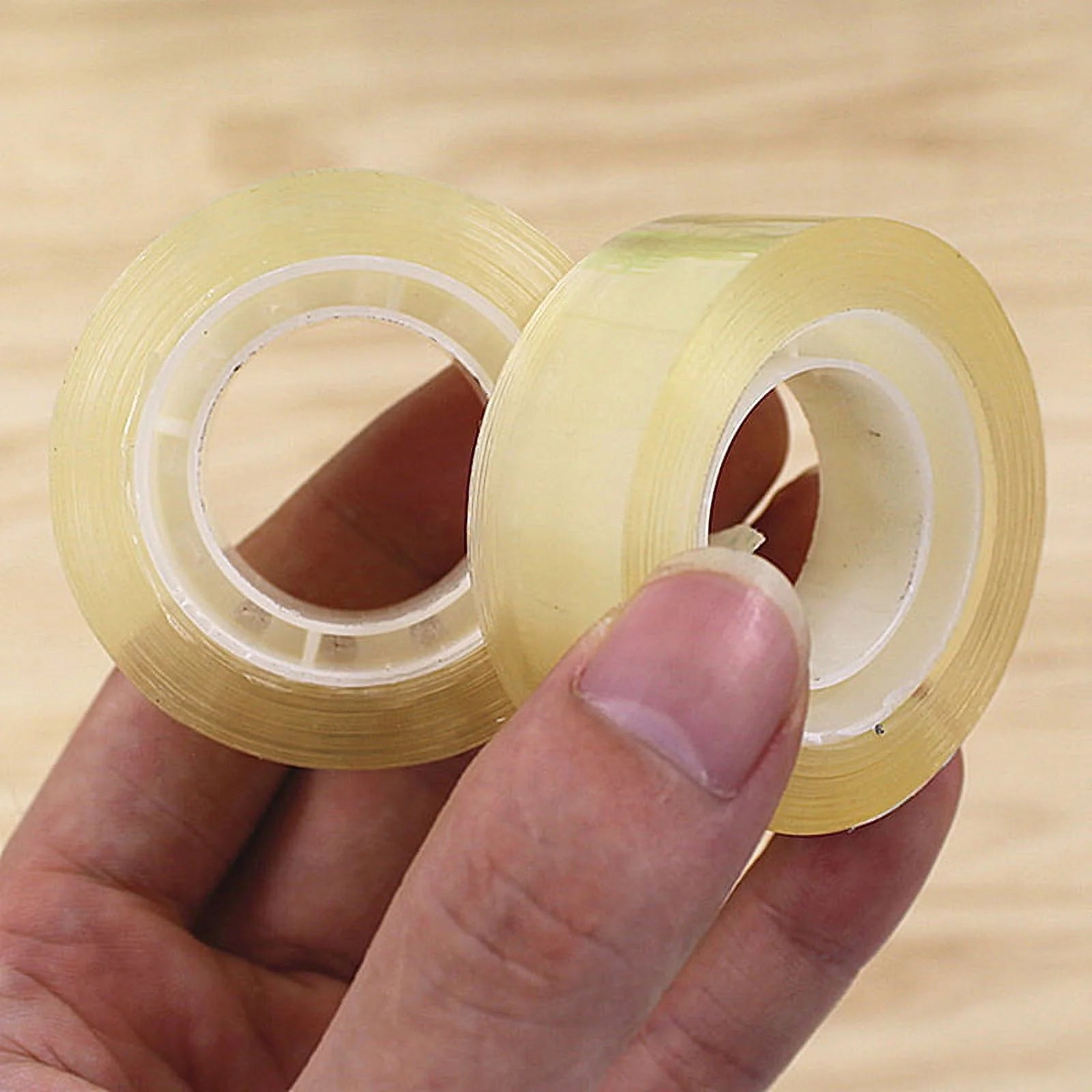 Transparent Clear 18Mm20M Cellotape Rolls Ultratape Selotape Packing Tape F2M2