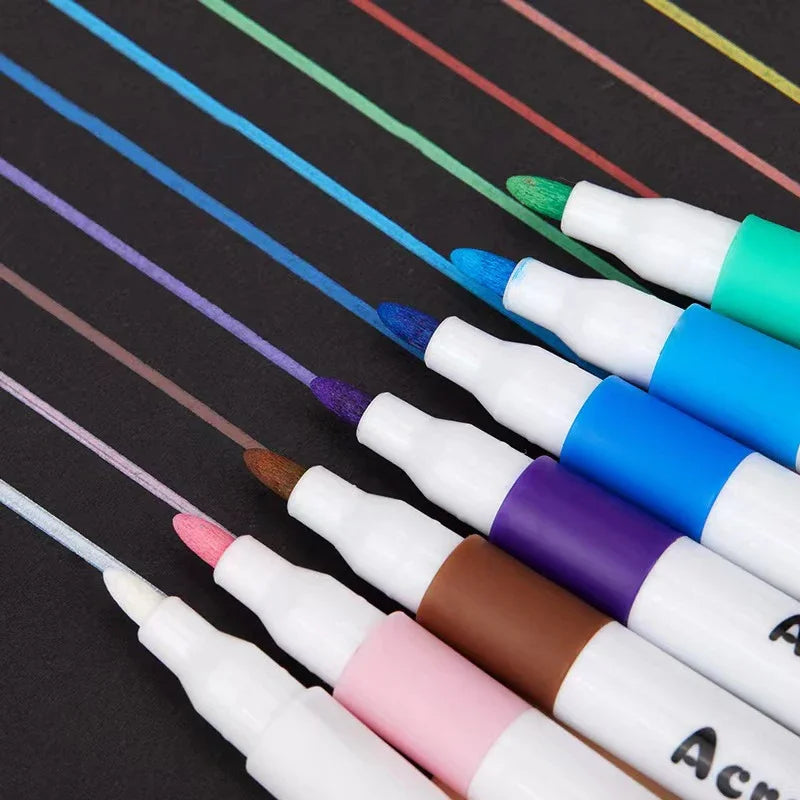 12/24/48/48Pcs/Set Colorful Highlighter Pastel Pen Art Marker Painting Pastel Water Based Drawing School Stationery Art Supplies