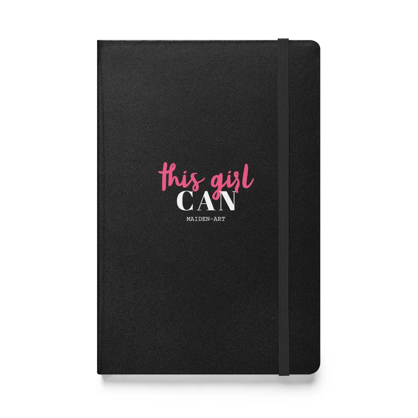 This Girl Can Hardcover Bound Notebook - Journalbook - Stationary
