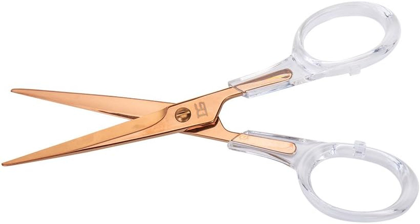 Acrylic Gold Craft Scissors (6.5") by  - All Gold Everything - Modern Office Desk Accessories