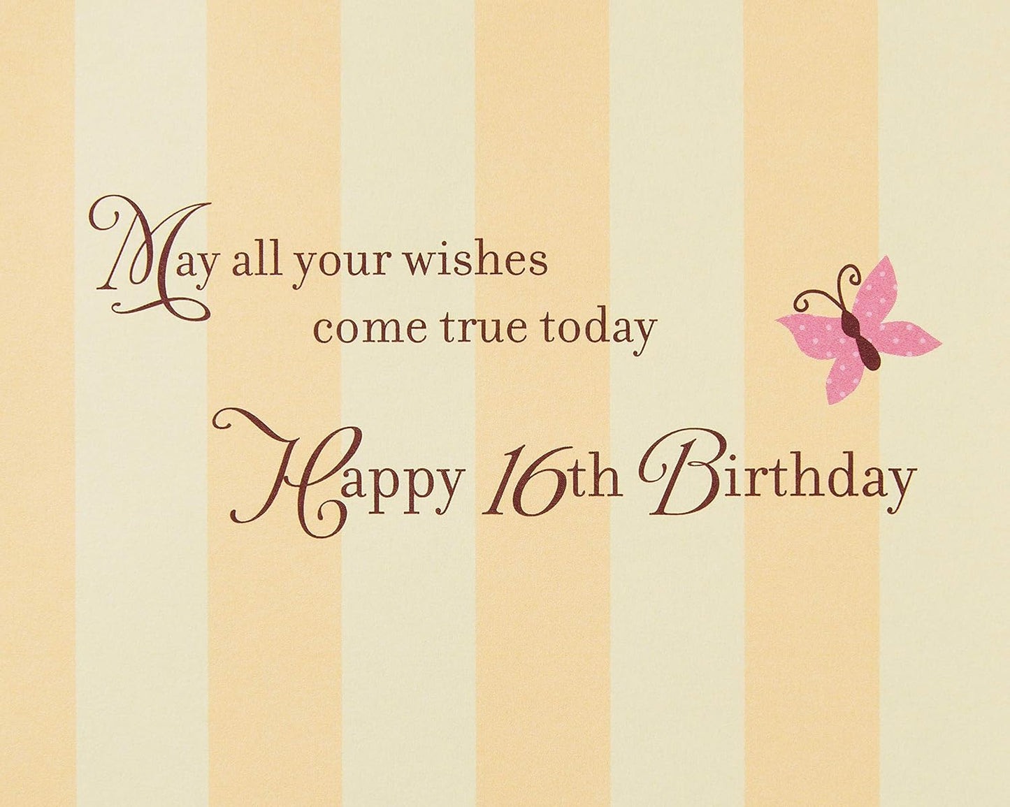 Sweet 16 Birthday Card (Wishes Come True)