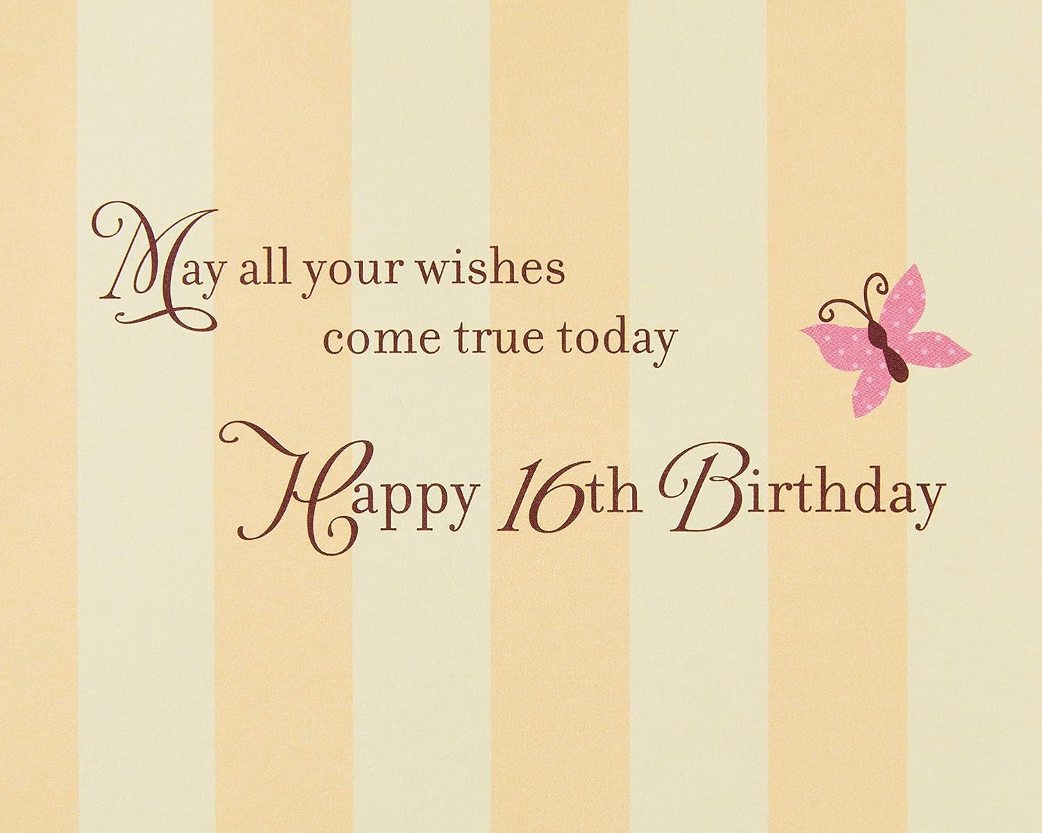 Sweet 16 Birthday Card (Wishes Come True)