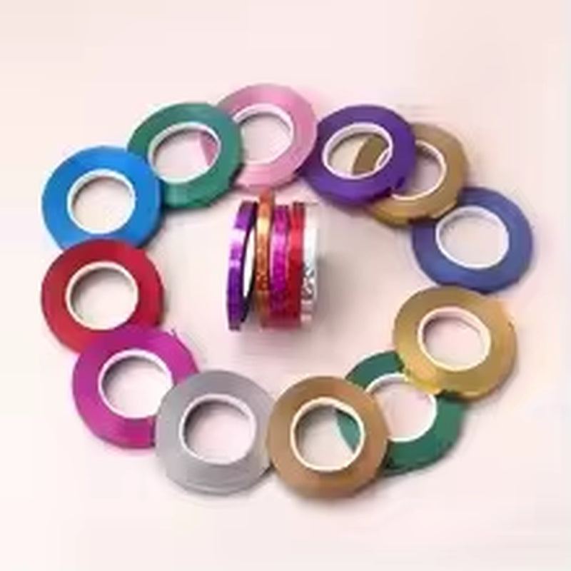 1 Roll 30M Stickers Office Tapes DIY Colorful Laser Tape Decorative Sticky Stationery Adhesive Sticker Kids Scrapbooking Tools