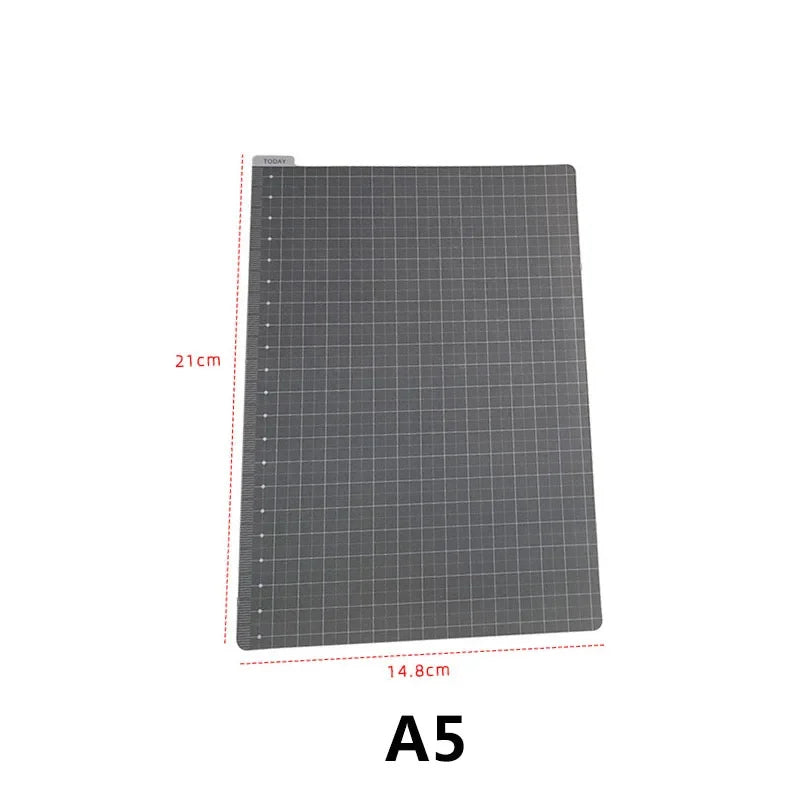 A5 A6 Writing Mat Board Based Plate Ruler for Midori Hobo Notebook Journal Planner School Office Supplies Stationery Wholesale