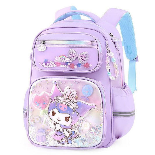 Student Kuromi School Bag Grade 1-3-6 New My Melody Backpack Spine Protector Burden Reduction Cute Cinnamoroll School Supplies