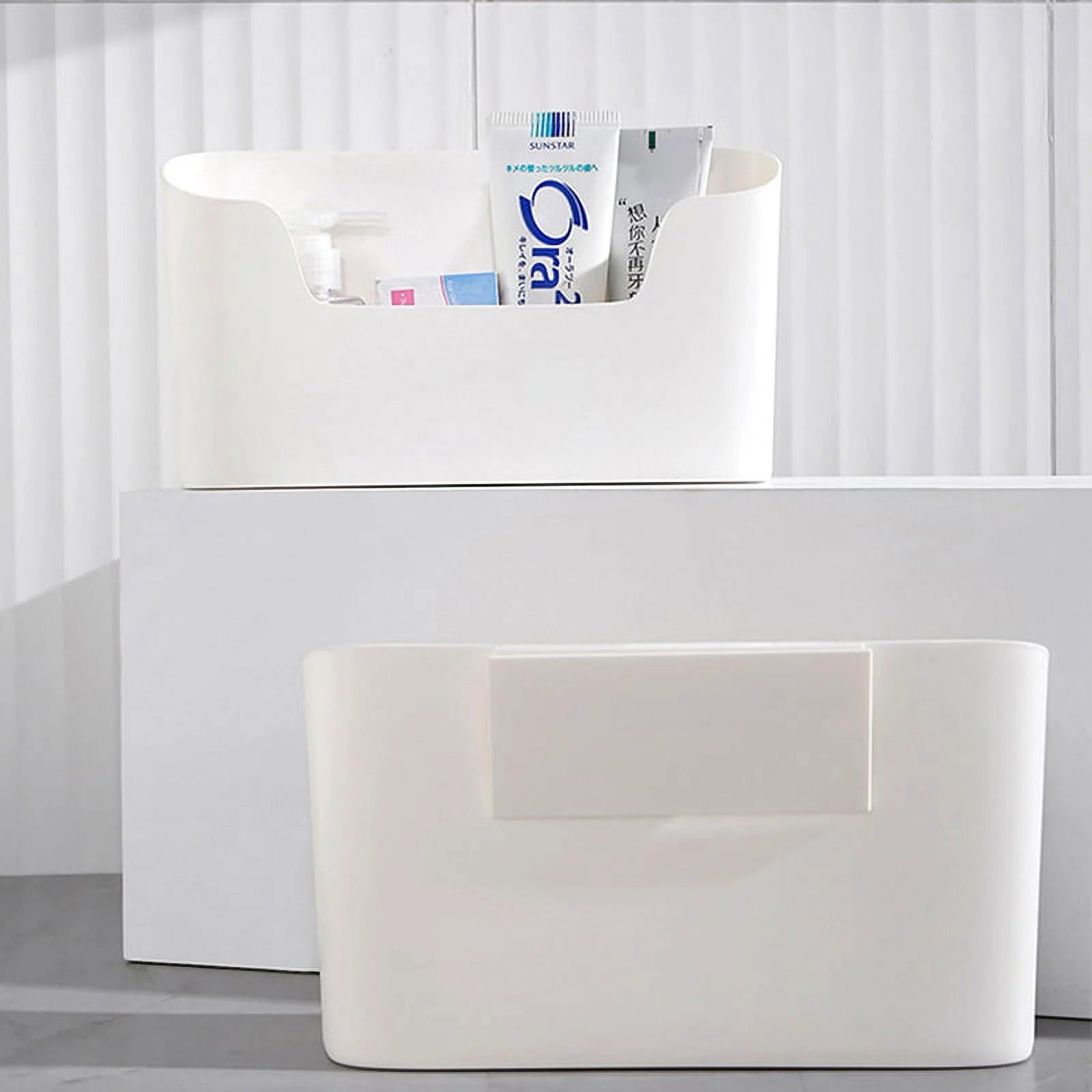 Wall Mounted Storage Box Sundries Organizer Kitchen Cabinet Door Container Case