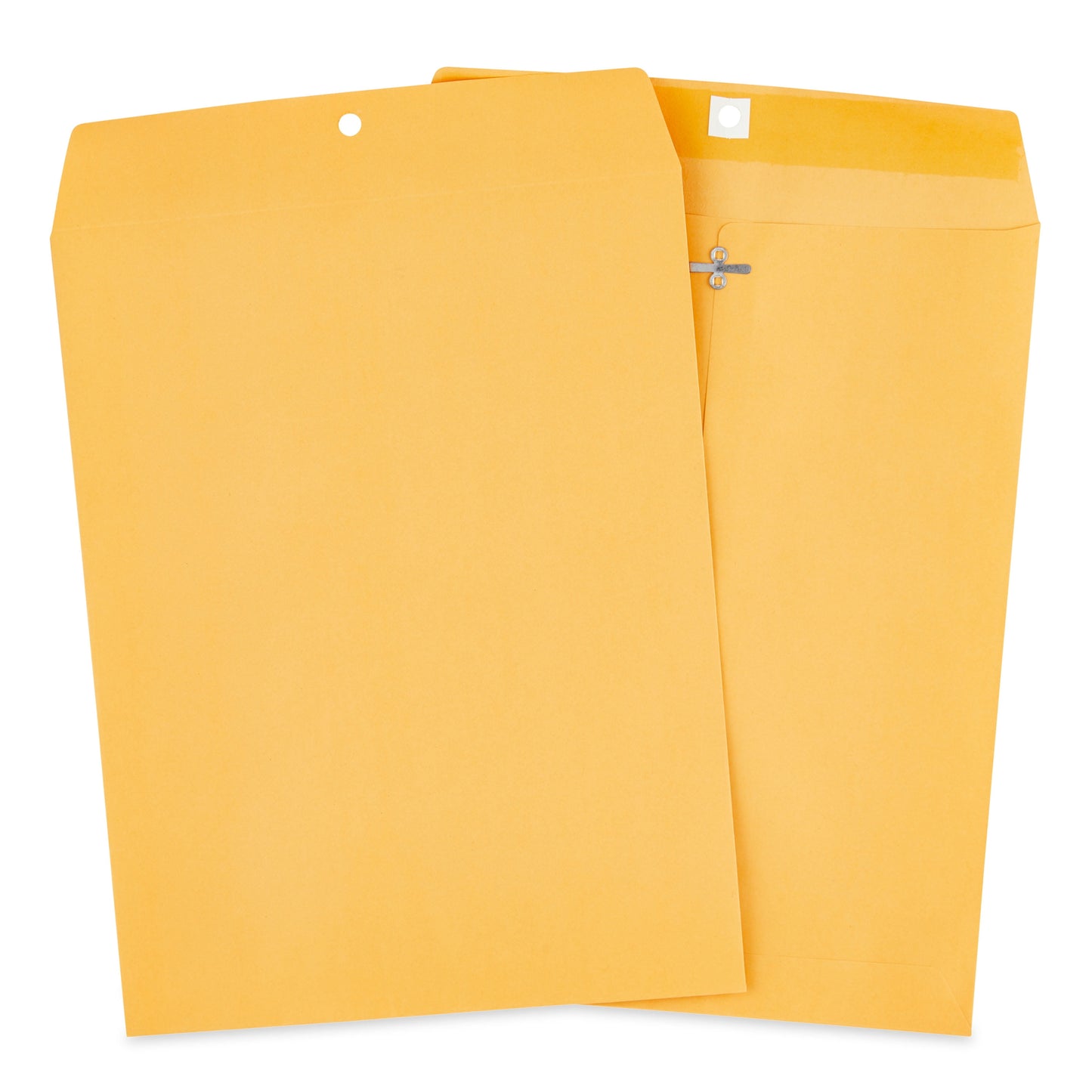 Kraft Clasp Envelopes, 10 in X 13 In, 25 Count