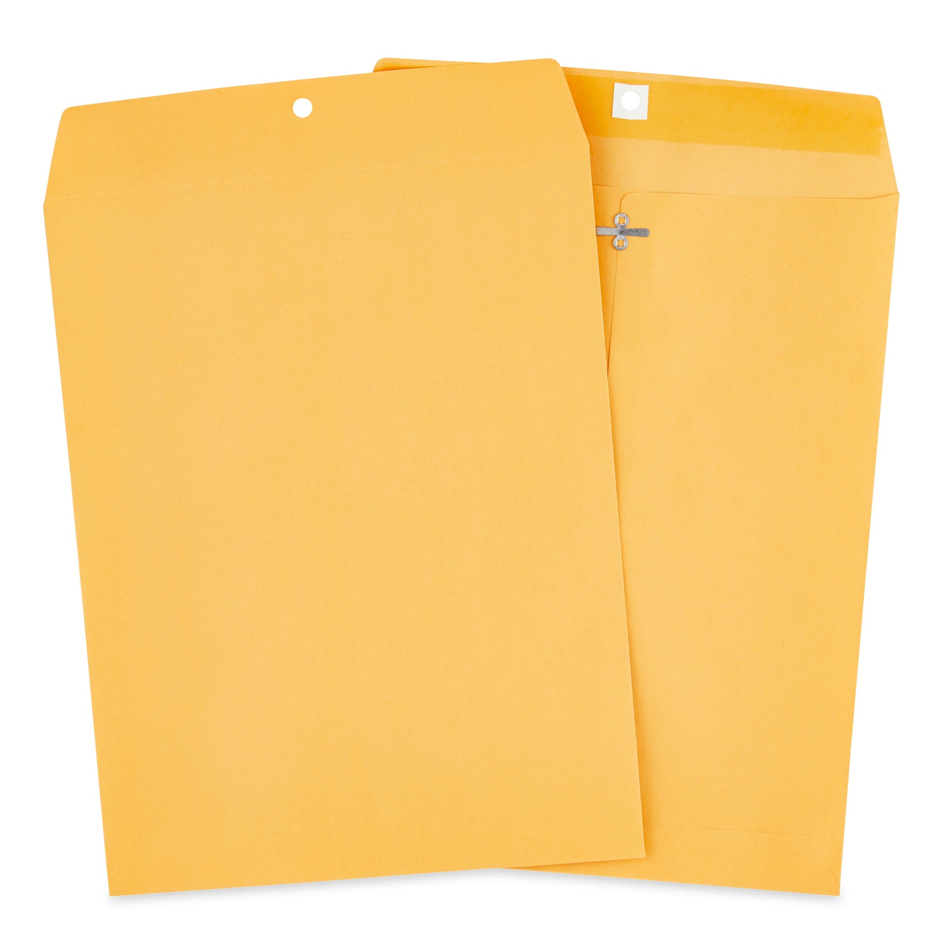 Kraft Clasp Envelopes, 10 in X 13 In, 25 Count