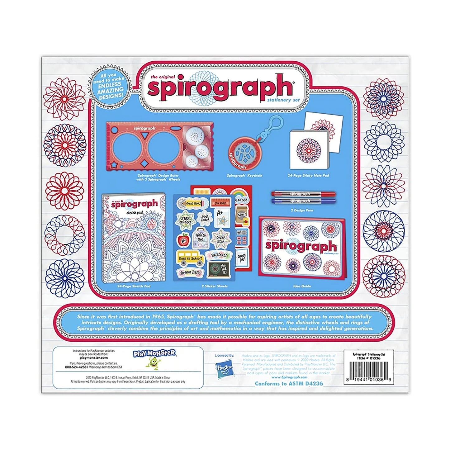 The Original Spirograph Stationary Drawing Set