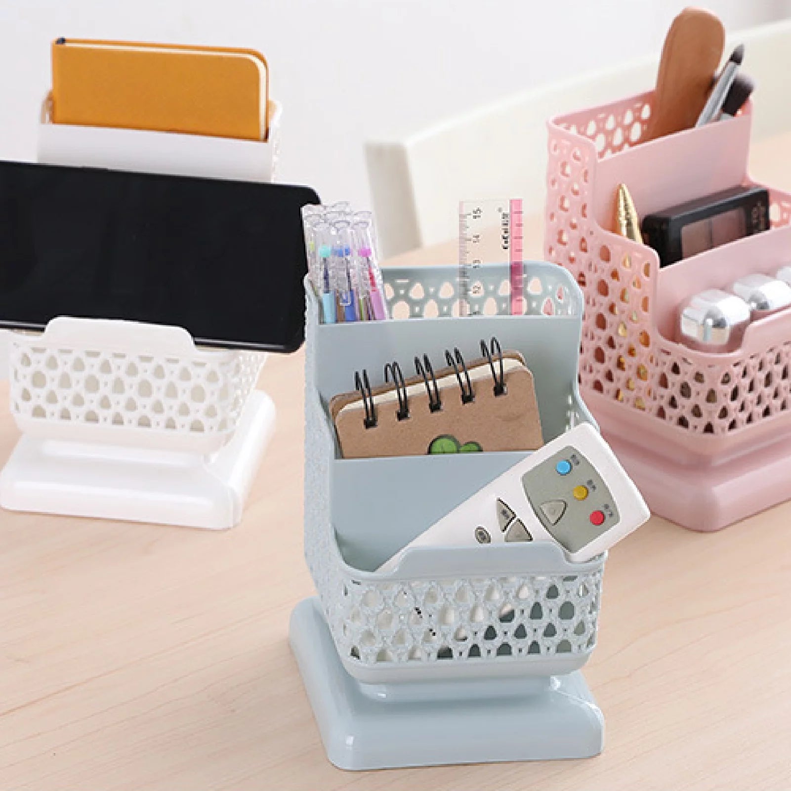 Office Desk Organizer All in One Office Supplies and Cool Desk Accessories Organizer, Enhance Your Office Decor Desktop Organizer
