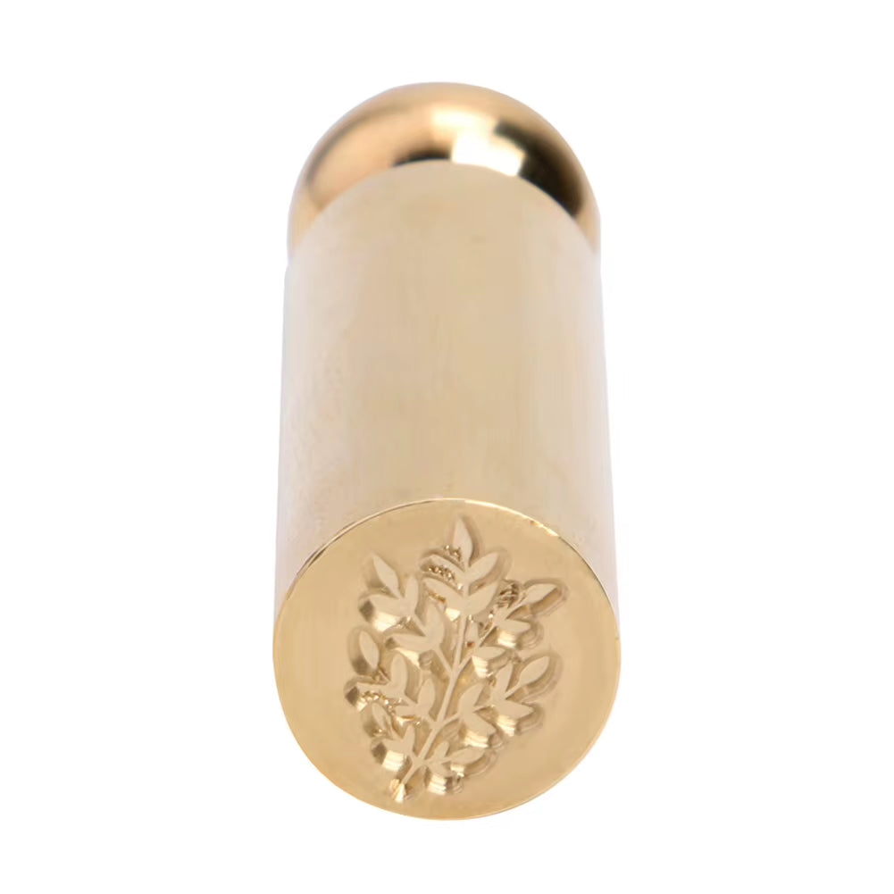 Cylindrical Retro Sealing Wax Brass Custom Supply Stamp Seal Wax Envelope Supply DIY Handmade Hobby Initial Stamp Chapter