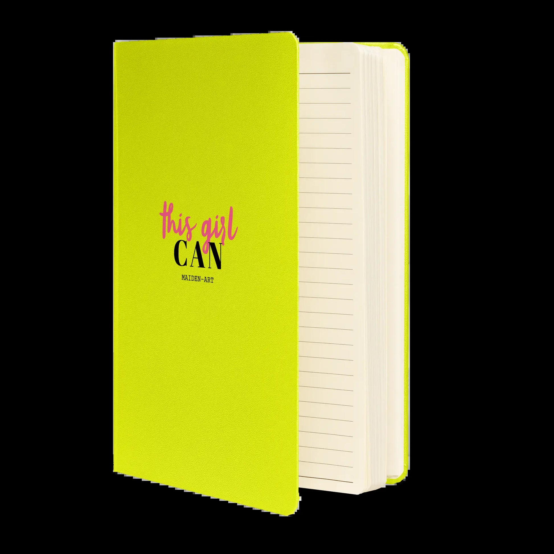 This Girl Can Hardcover Bound Notebook - Journalbook - Stationery