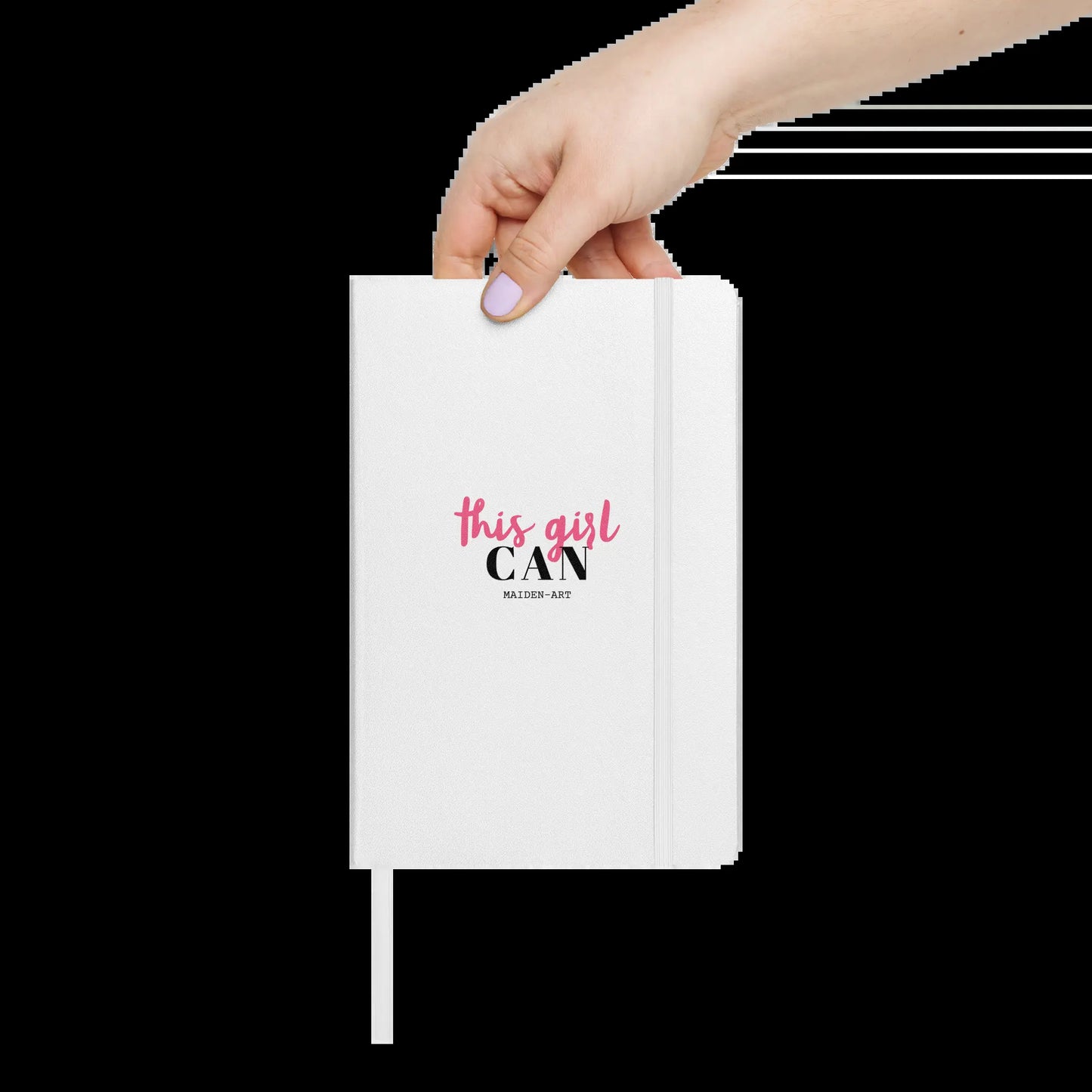 This Girl Can Hardcover Bound Notebook - Journalbook - Stationery