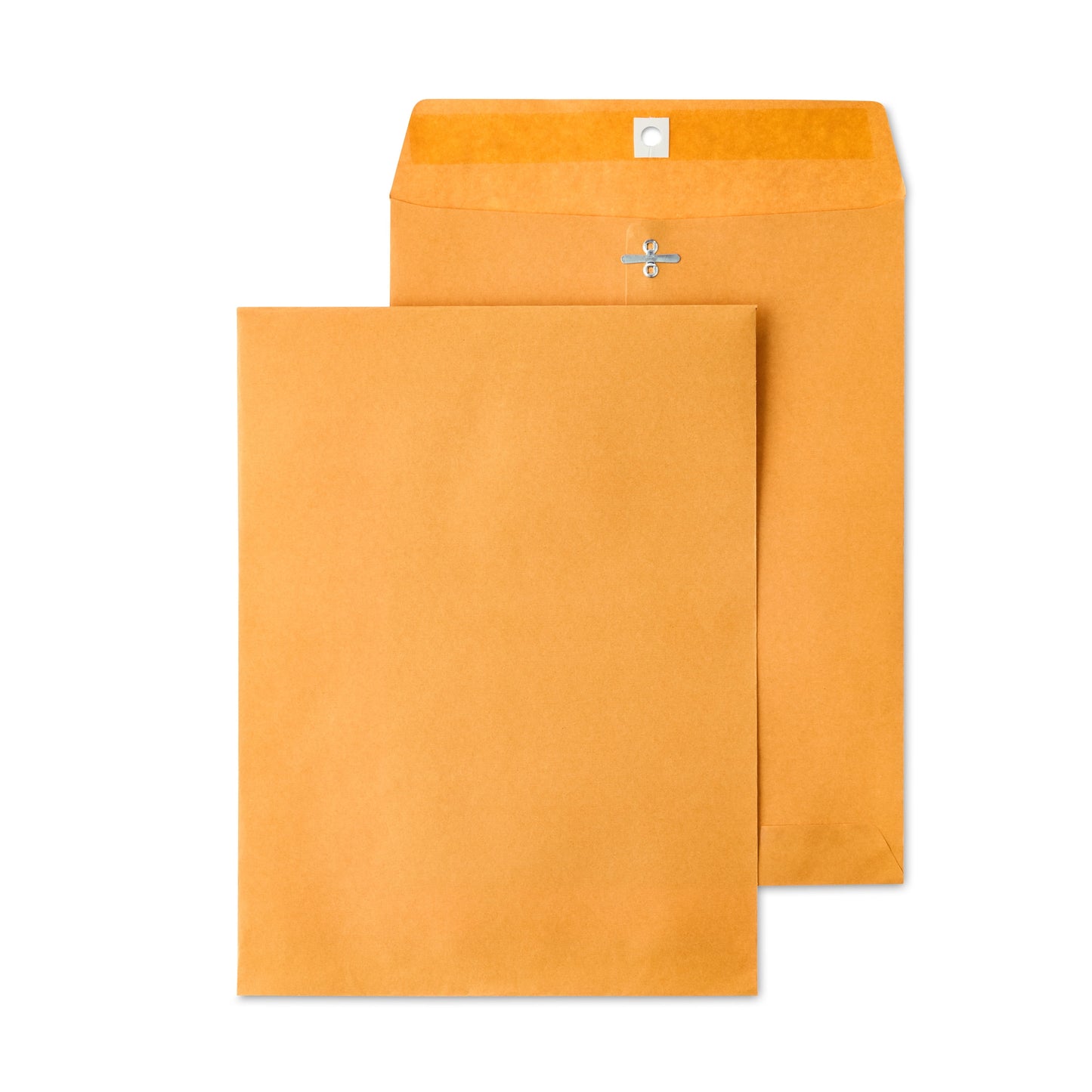 Kraft Clasp Envelopes, 9 in X 12 In, 25 Count