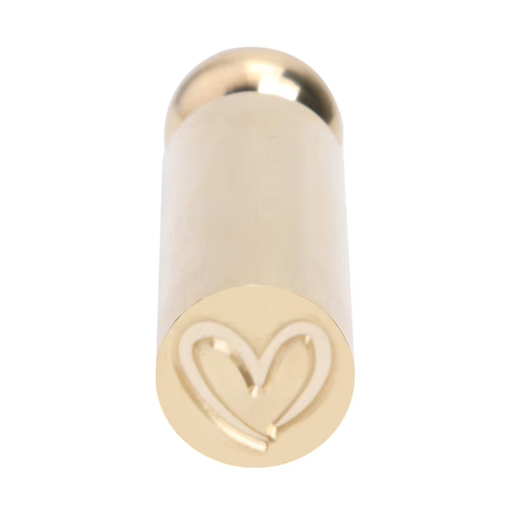 Cylindrical Retro Sealing Wax Brass Custom Supply Stamp Seal Wax Envelope Supply DIY Handmade Hobby Initial Stamp Chapter