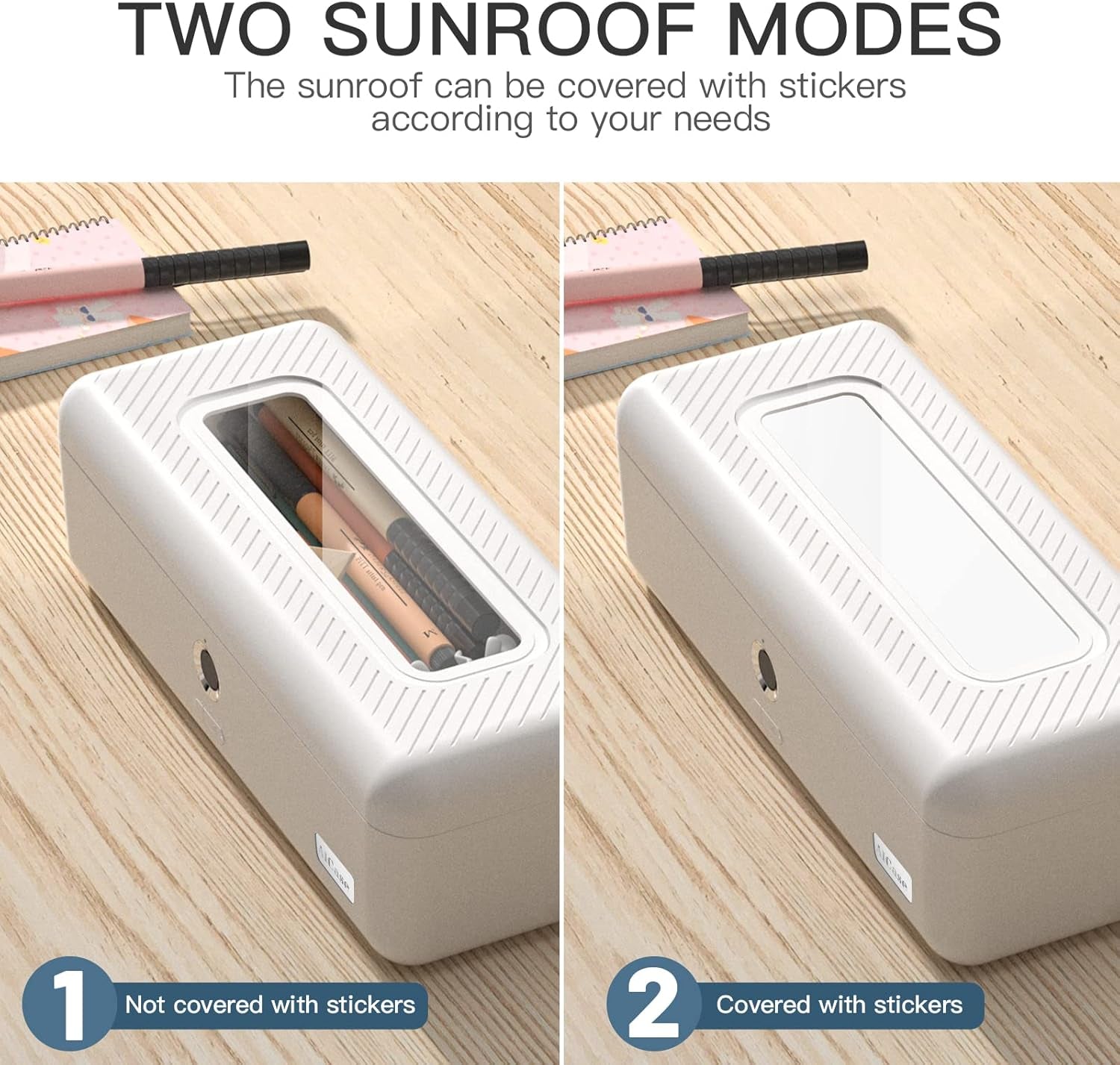 Biometric Fingerprint Storage Box Money Jewelry Safe Multifunction Cash Office College School Gift for Adults Teens Girls Boys