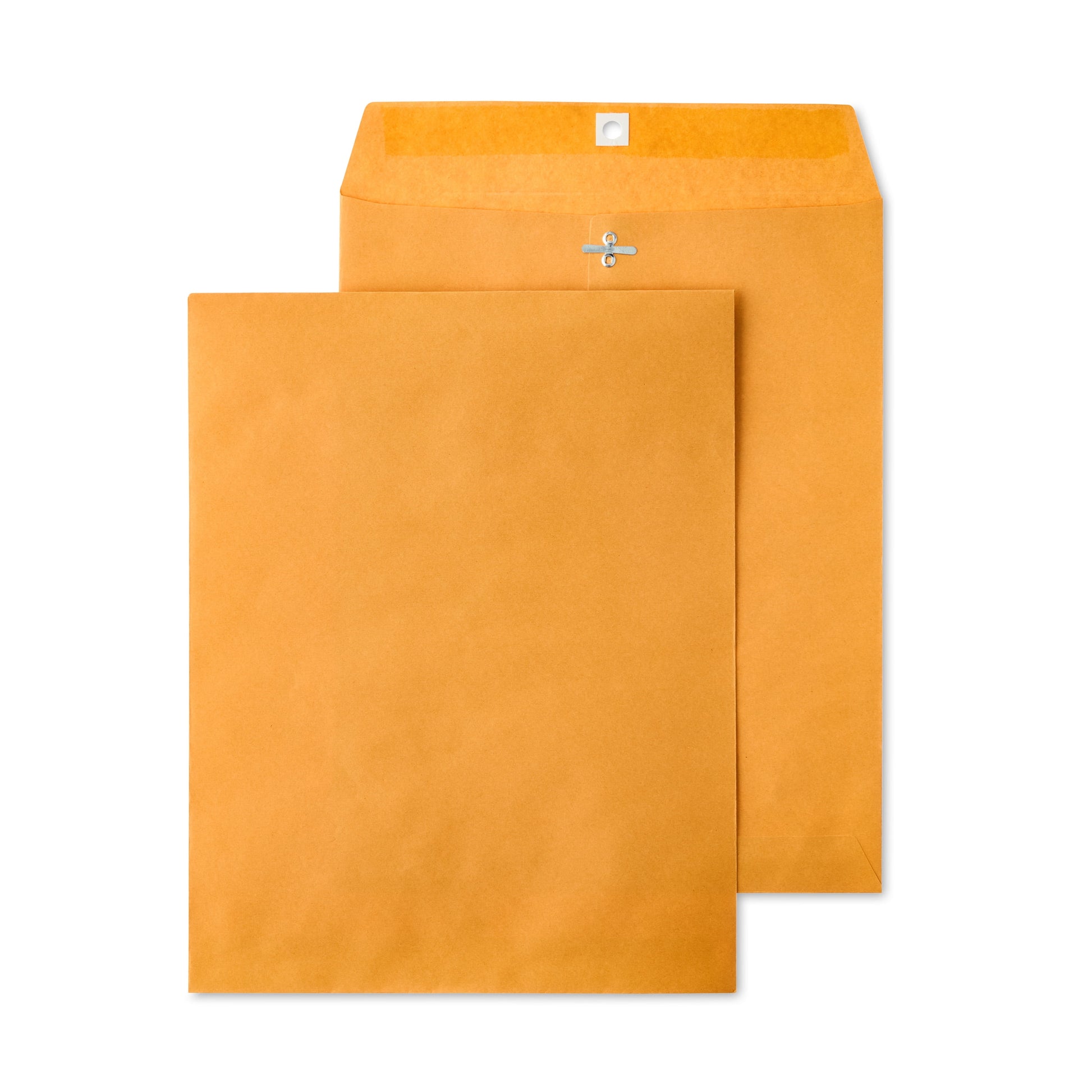 Kraft Clasp Envelopes, 10 in X 13 In, 25 Count